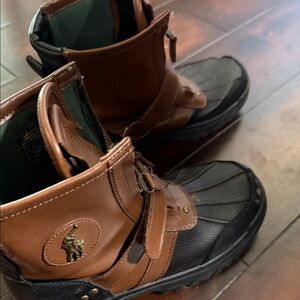 Polo by Ralph Lauren Brown and Black boots